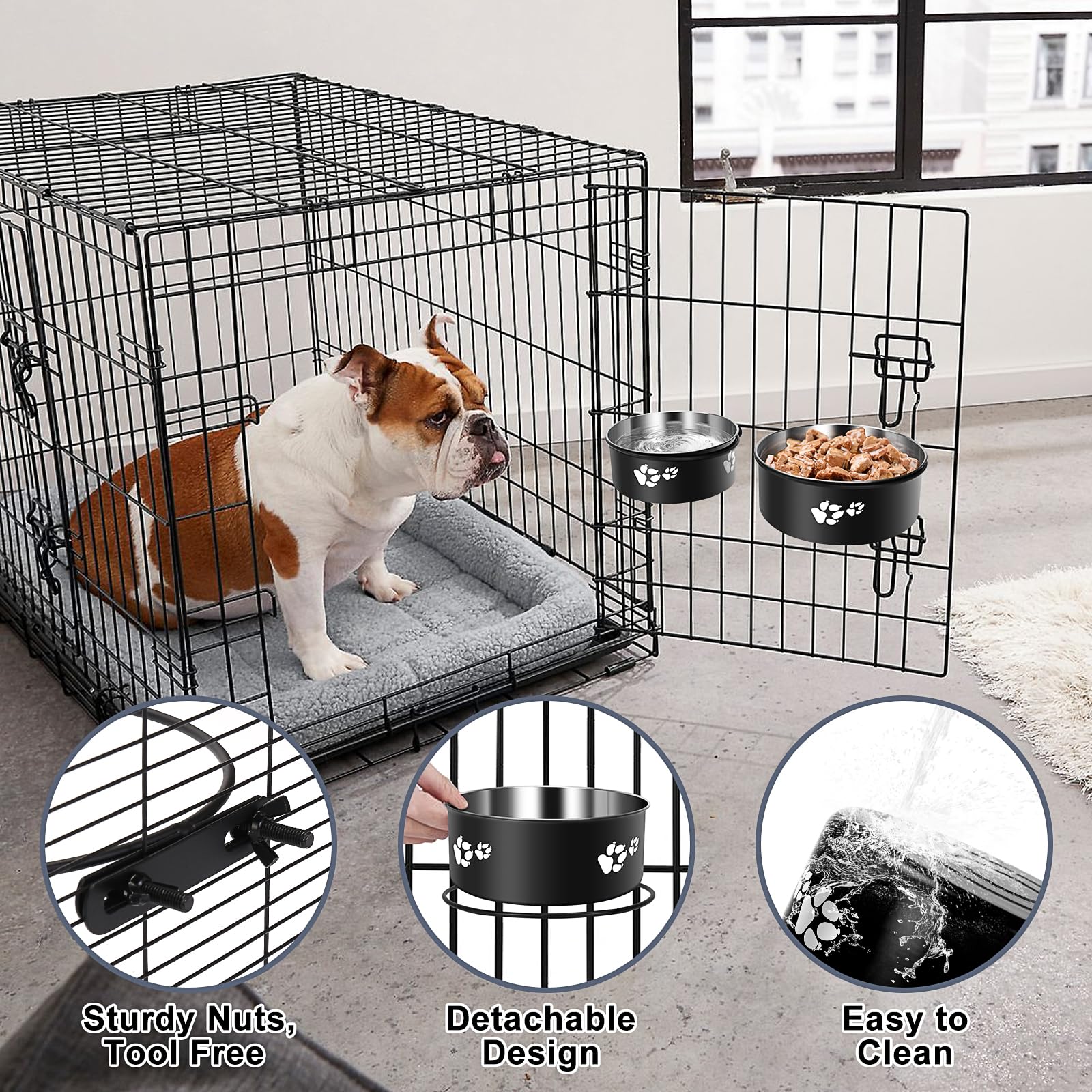 ShineMe anti-spill design reduced crate mess during meals