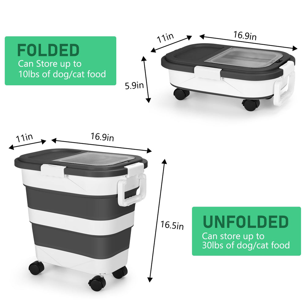 ShineMe collapsible design saves space when not in use.