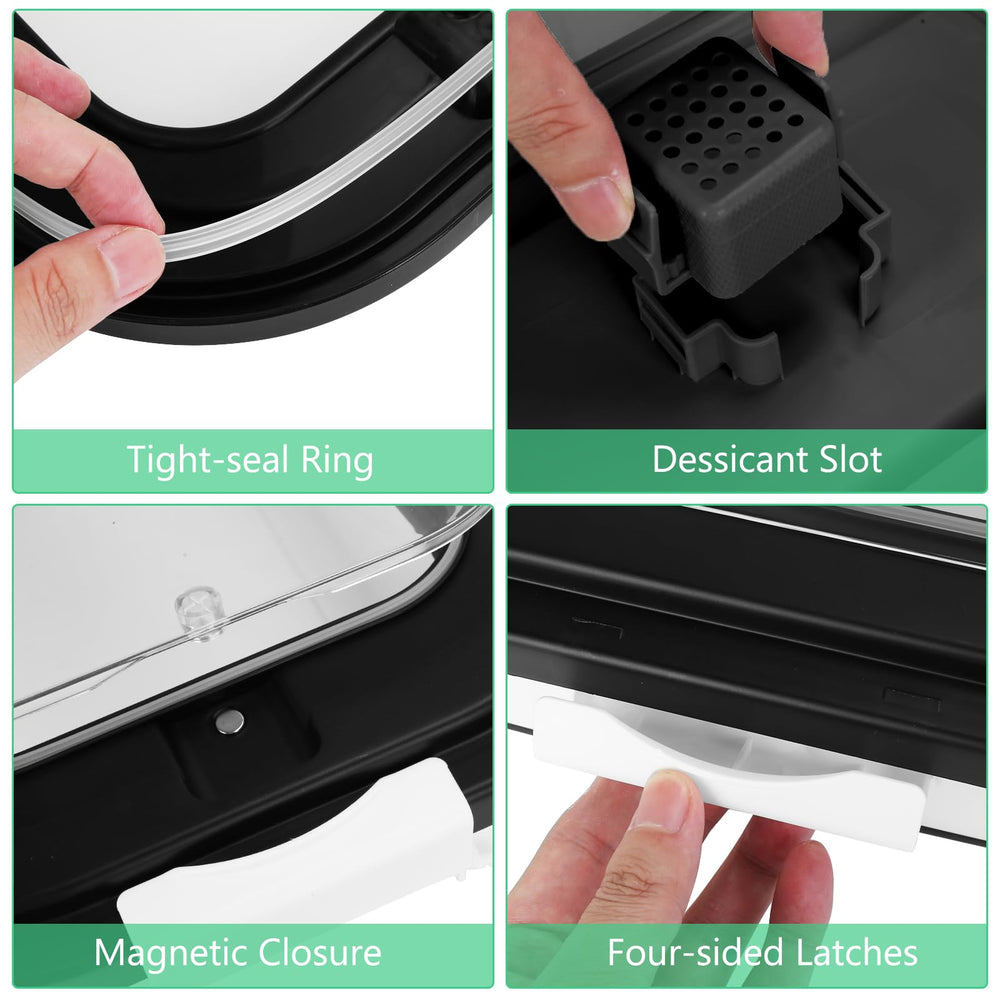 ShineMe silicone sealing ring preserves dryness and freshness.