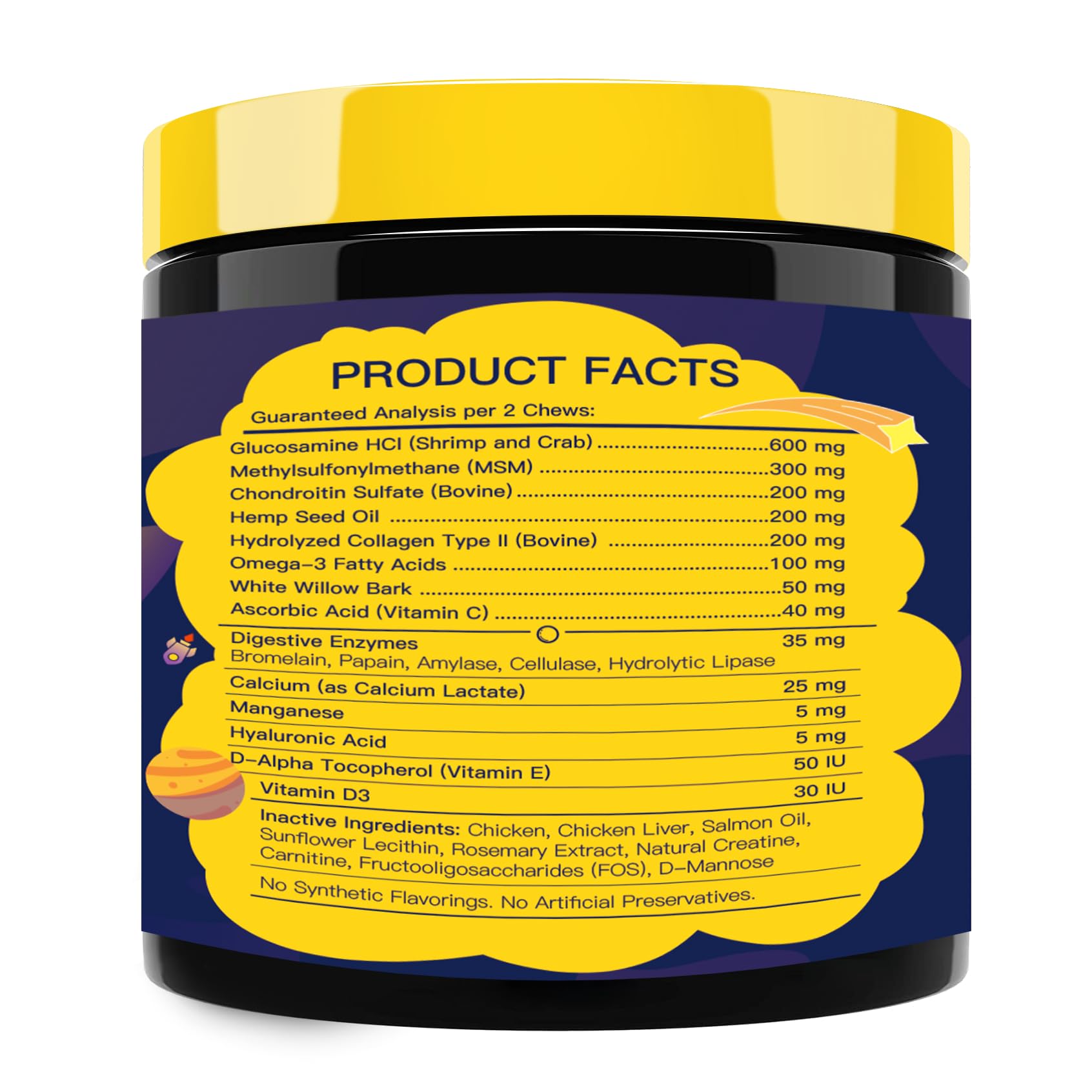 SHINEPAWS real-chicken-flavor-dog-chews offer tasty daily joint care.