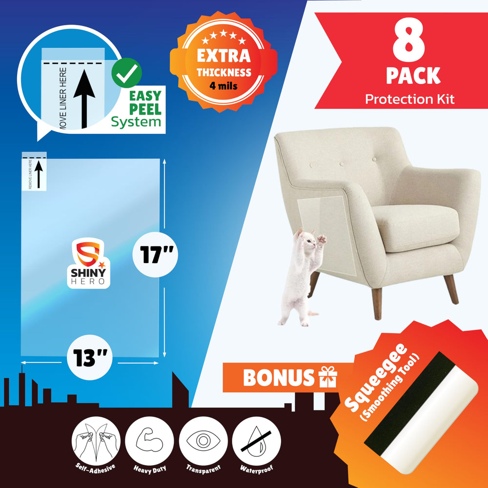 Shiny Hero sofa scratch deterrent frame guards furniture from claws