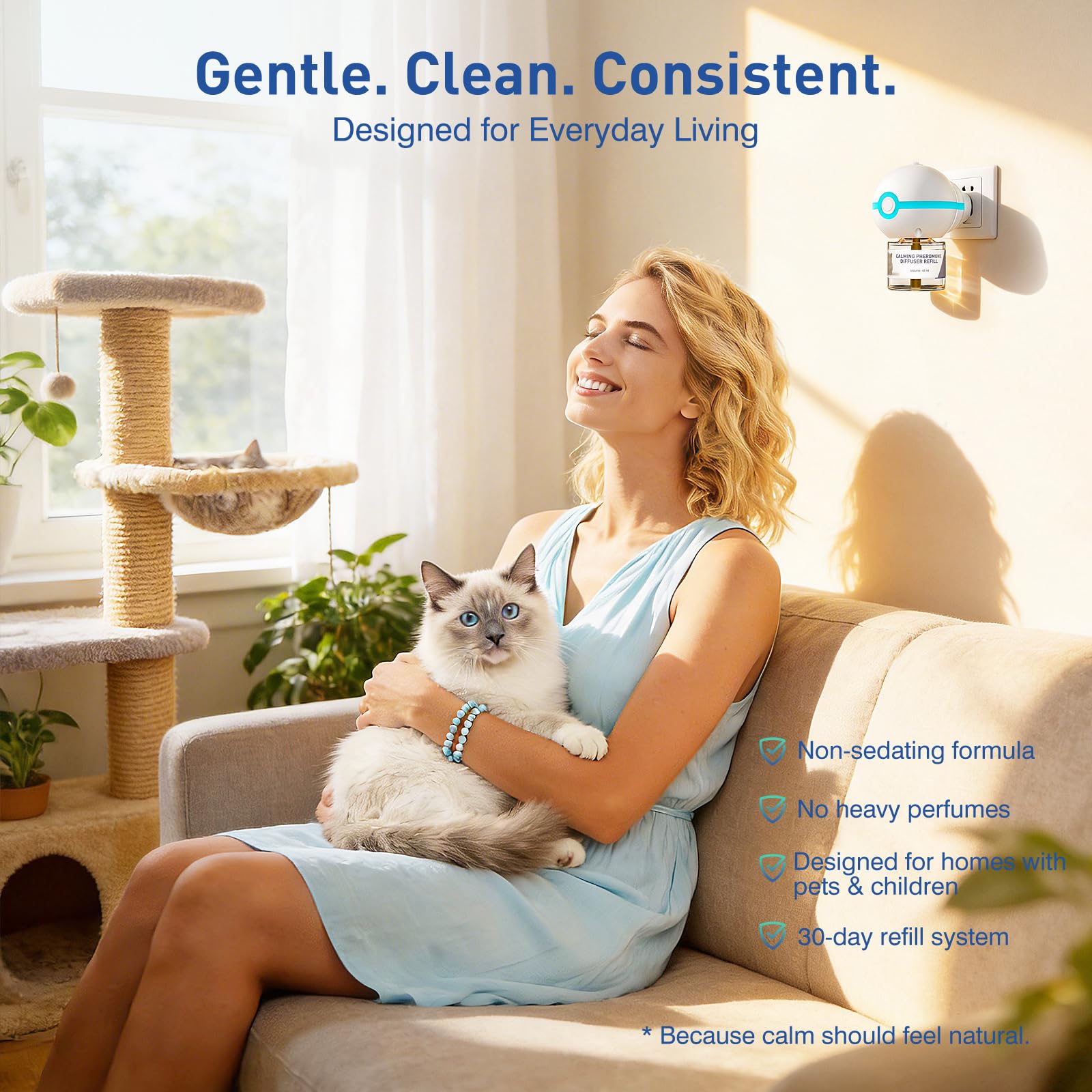 SHIORI refill packaging ensures continued calming support without interruption.