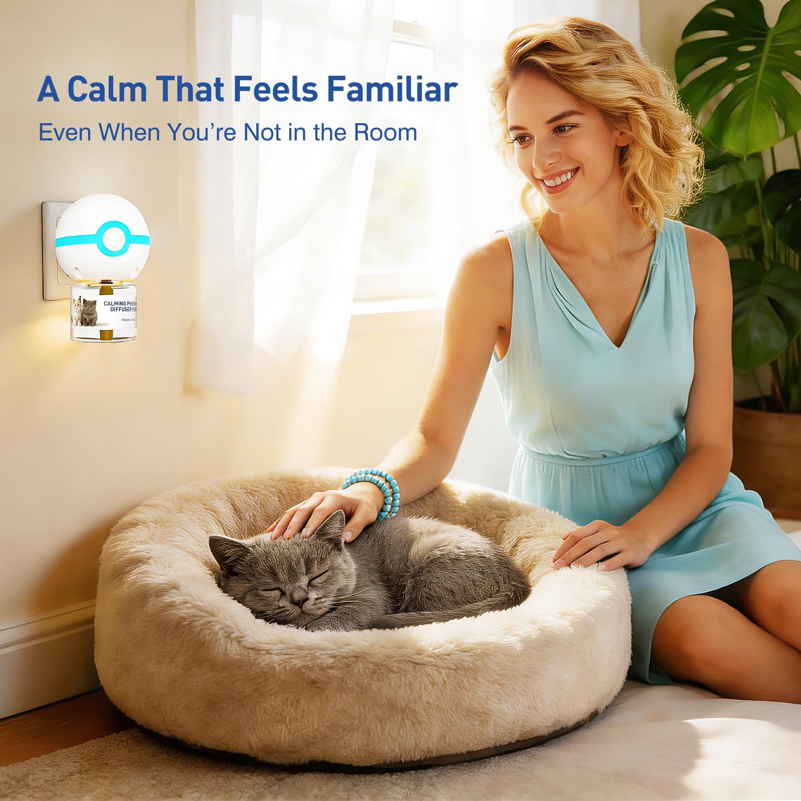 SHIORI quiet presence diffuses a gentle calm in a busy home.