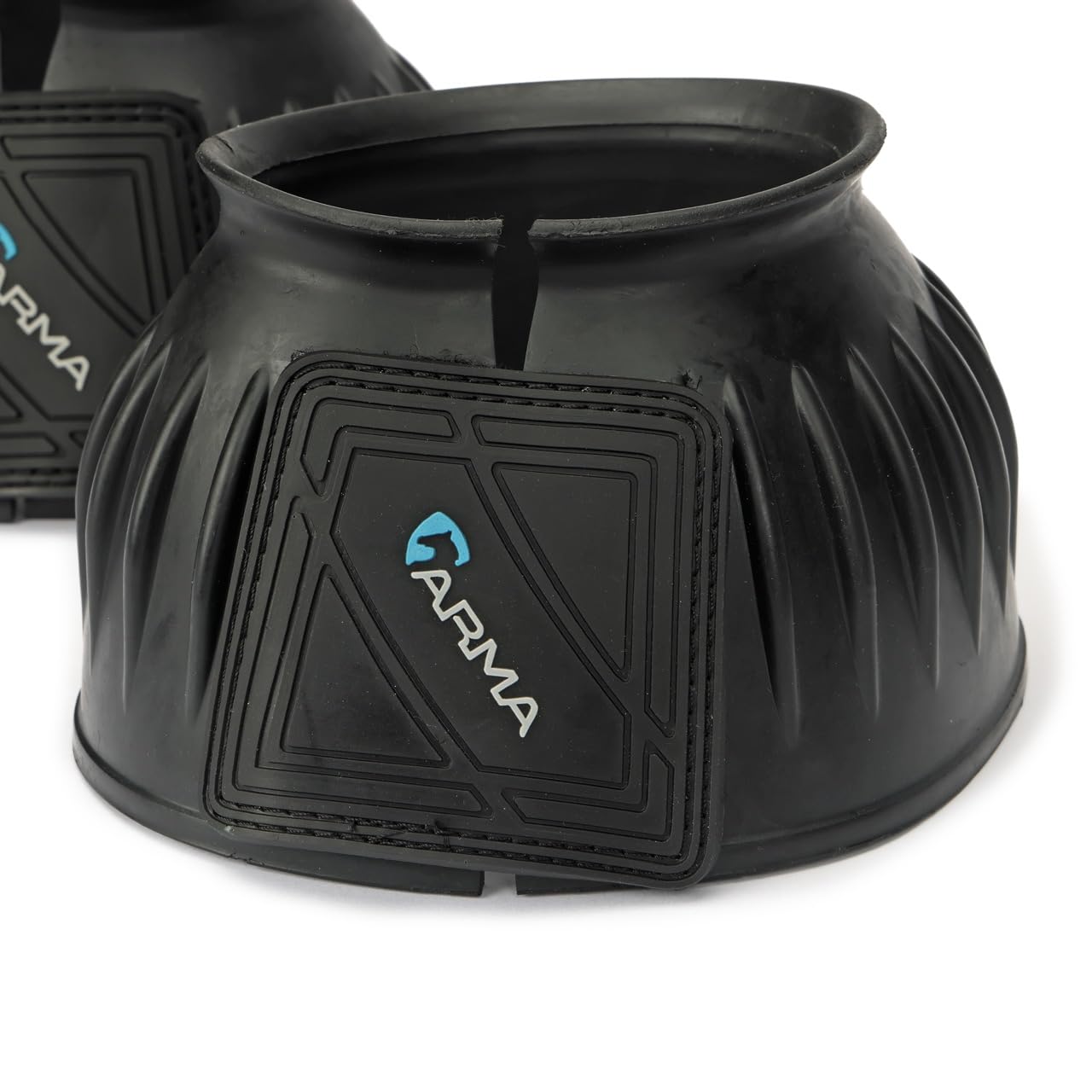 Shires Arma Overreach Bell Boots protect heel bulbs during work