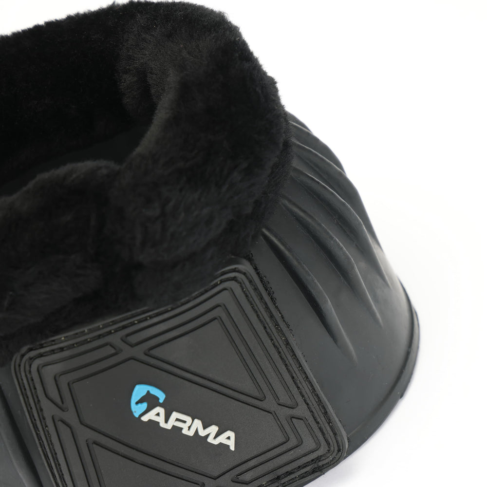 Shires Arma Overreach SupaFleece trim close-up highlighting soft interior and fit