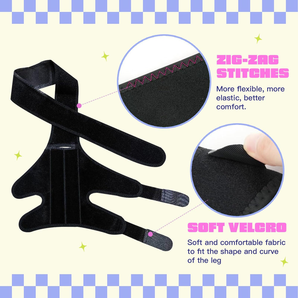 SHIUMORE dual stabilizers align with the knee to promote stable movement.