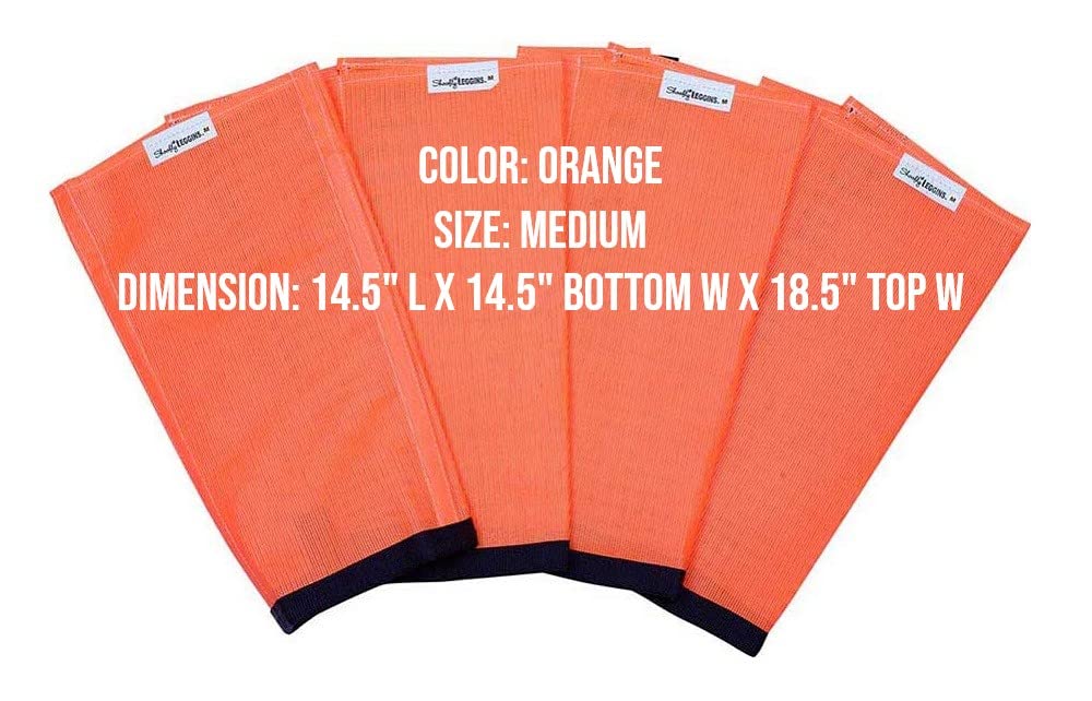 Breathable plastic mesh SHOOFLY Leggins promoting airflow around horse legs