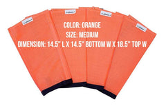 Breathable plastic mesh SHOOFLY Leggins promoting airflow around horse legs