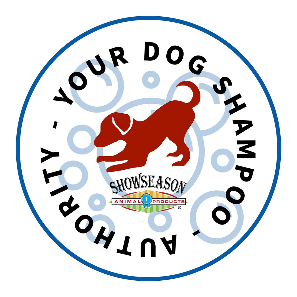 Showseason Blueberry-Coconut Pet Face Foam Cleanser close-up with foamy lather.
