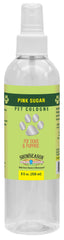 Showseason Pink Sugar 8.5oz bottle with long lasting vanilla caramel fragrance for dogs