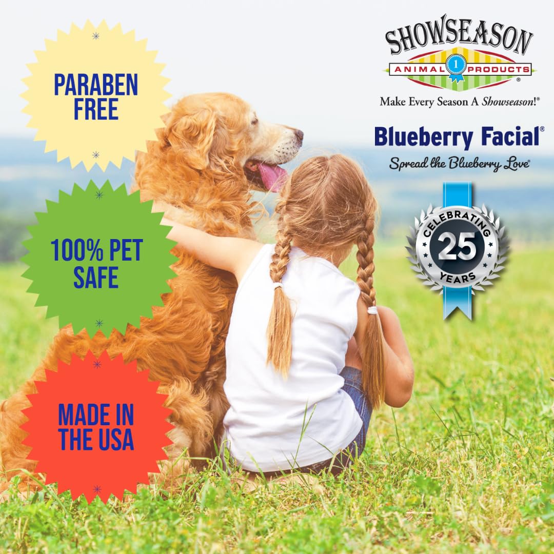 Showseason South Bark's Blueberry Dog Cologne controls odor with a pleasant scent.