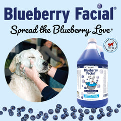 South Bark Blueberry Facial tear-stain care for eye-area cleansing