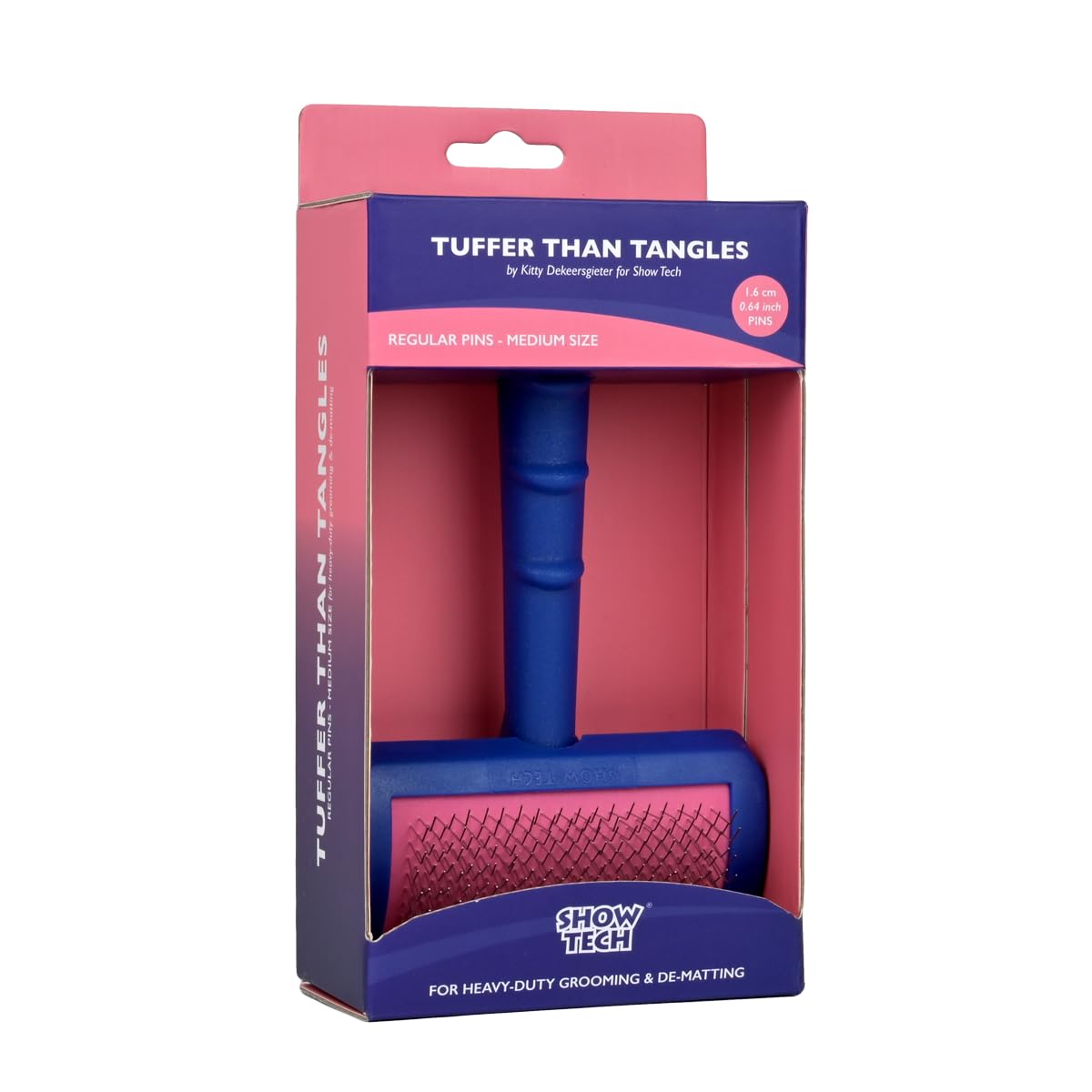Show Tech slicker brush suitable for cat grooming