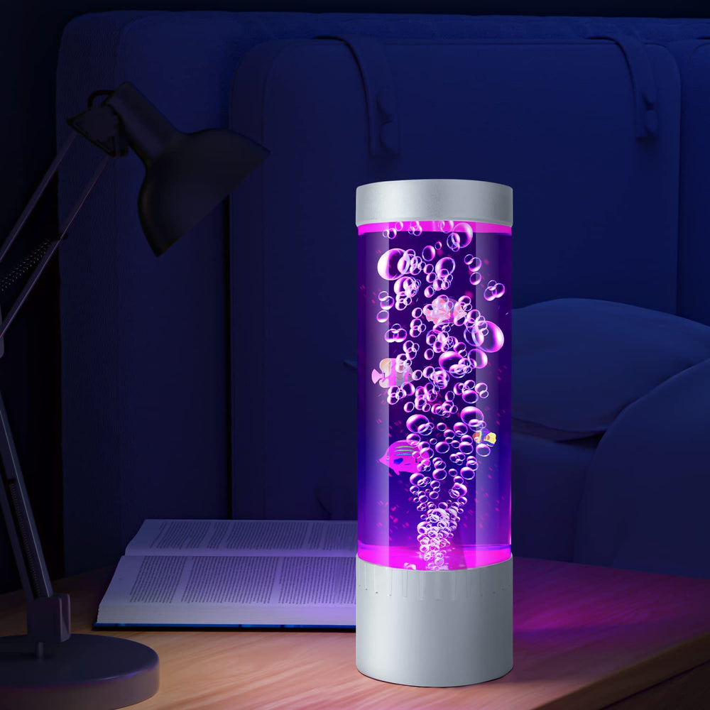 SHTALHST color-changing LED light creating vibrant atmosphere.