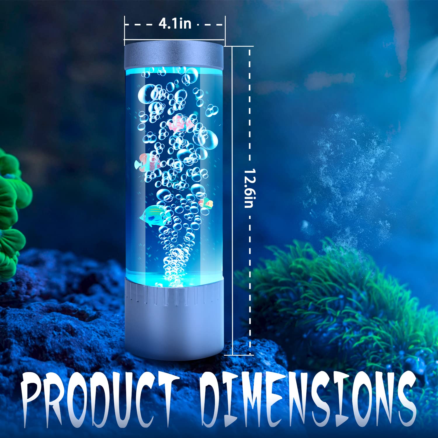 SHTALHST gift-worthy fish tank lamp for birthdays or offices.