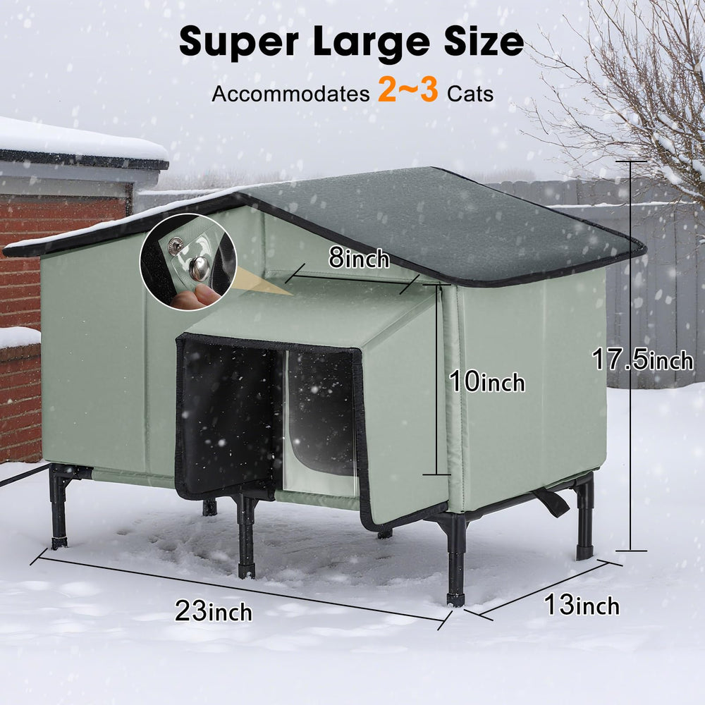 SHU UFANRO waterproof base and slanted roof protect interior
