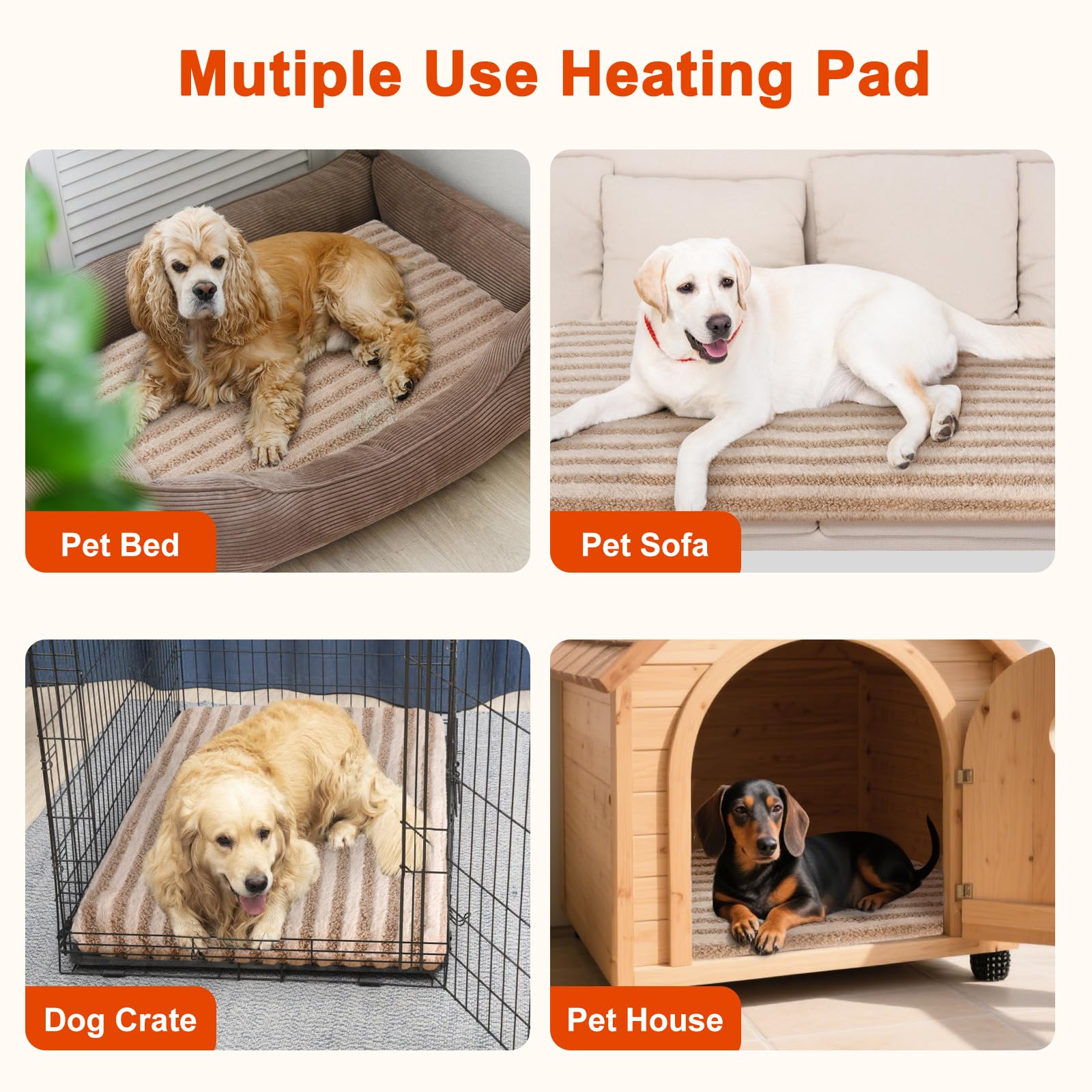 SHU UFANRO flat placement protects heat distribution and wires.