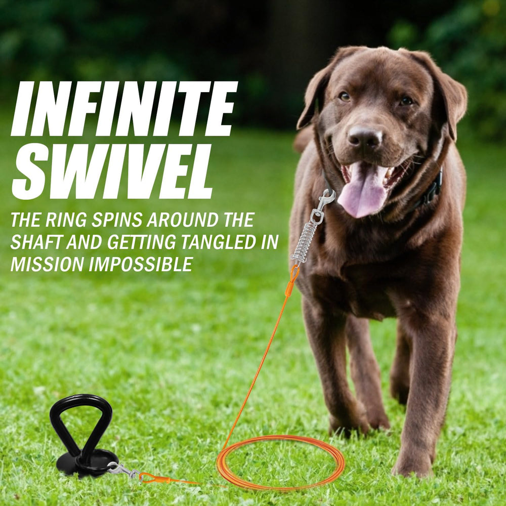 SHUNAI easy-install stake anchors firmly in loose soil.