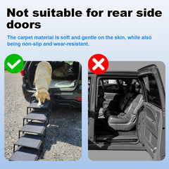 SHUNLONG six-step extended ramp provides a gentle slope for comfortable climbs.