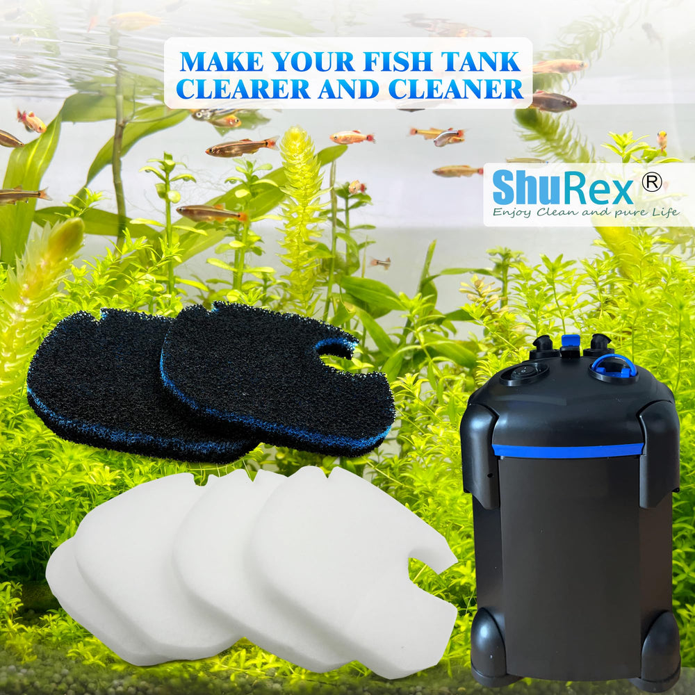 ShuRex packaging hints long-lasting media for aquarium filtration