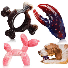 SHWLNY Tough Dog Toy with bacon-flavored nylon bone for aggressive chewers