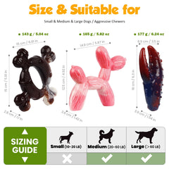 SHWLNY bone toy in milk flavor satisfies dogs' chewy cravings