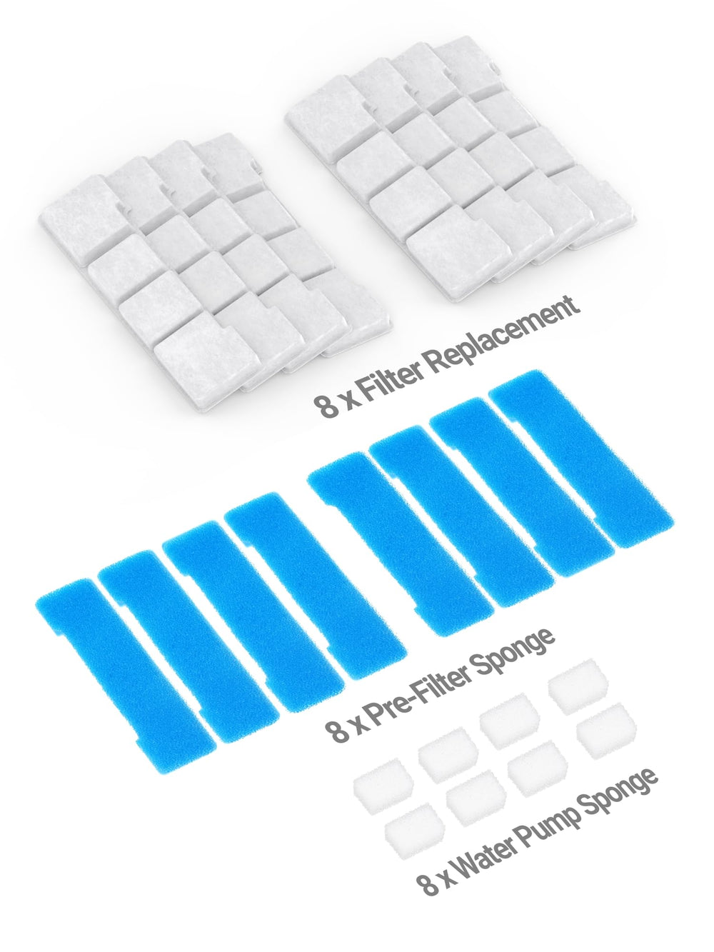 SIBAYS five-layer filtration system targets hair, dust, and residues