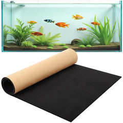 Sibosen self-leveling mat with adhesive back secures under-tank support.