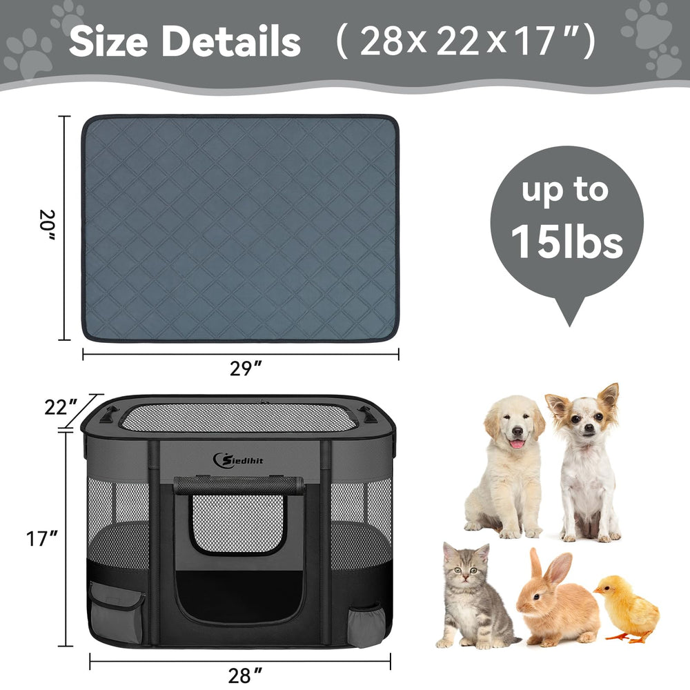 Siedihit dark grey pad inside provides cozy comfort during playtime.