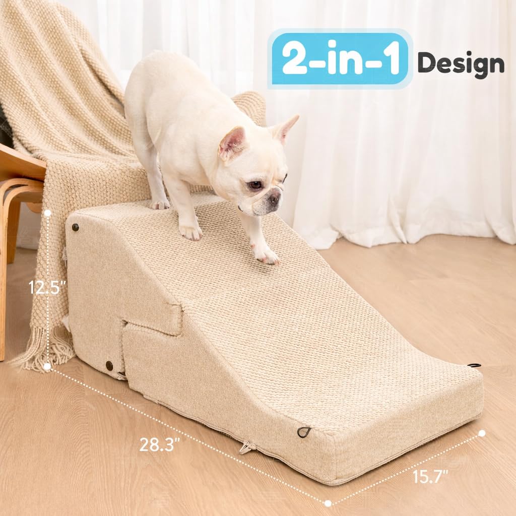 SIEMOUR beige non-slip bottom improves stability on floors