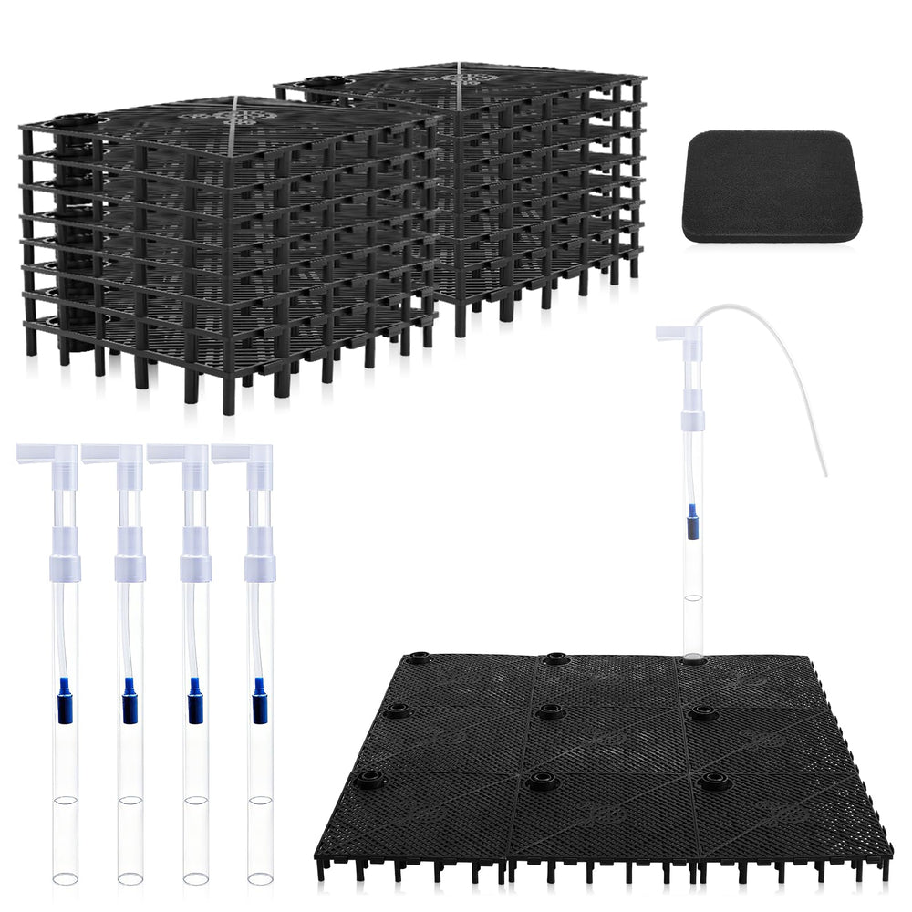 Sieral undergravel plate 5.7x5.7 inch enhances substrate filtration