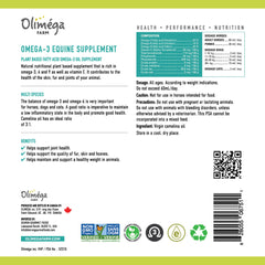 Signé Caméline camelina oil for horses joints image — promotes flexible movement possibilities.