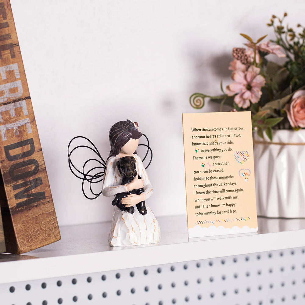 SIGUEJOR compact memorial keepsake, elegant home decor for dog lovers