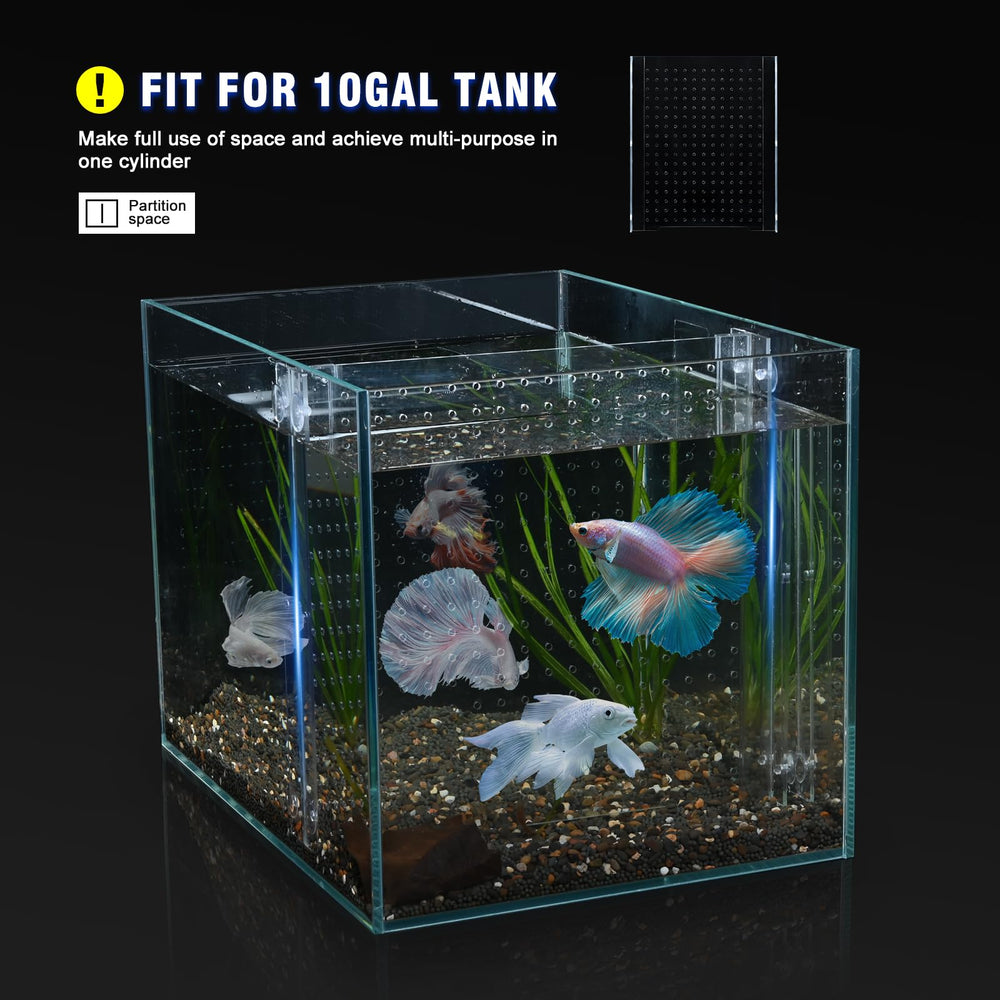 SIKGFPN divider with suction cups installs quickly for flexible layout changes without tools.