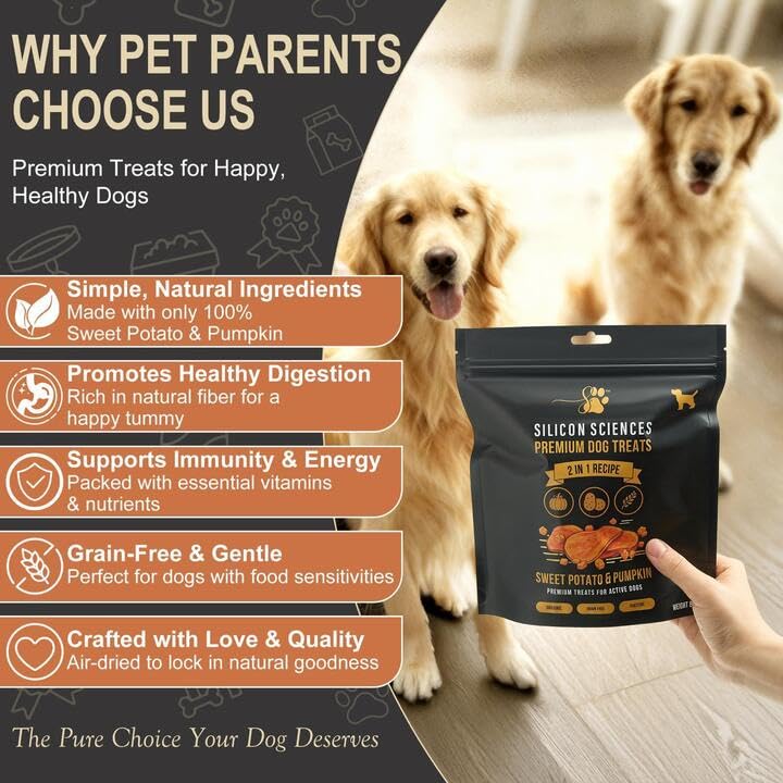 SILICON SCIENCES wholesome nutrition from sweet potato and pumpkin.