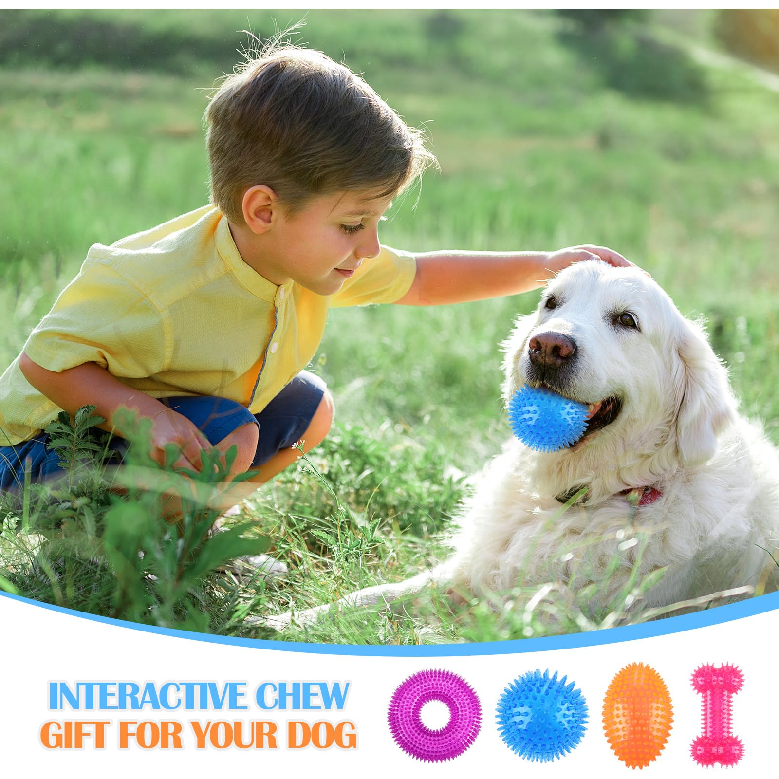 Silipull dog toy bounce and chew aid for energetic chewers