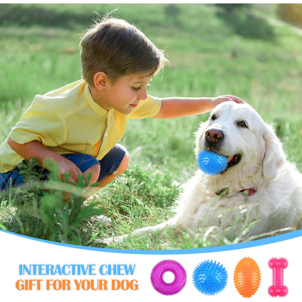 Silipull dog toy bounce and chew aid for energetic chewers