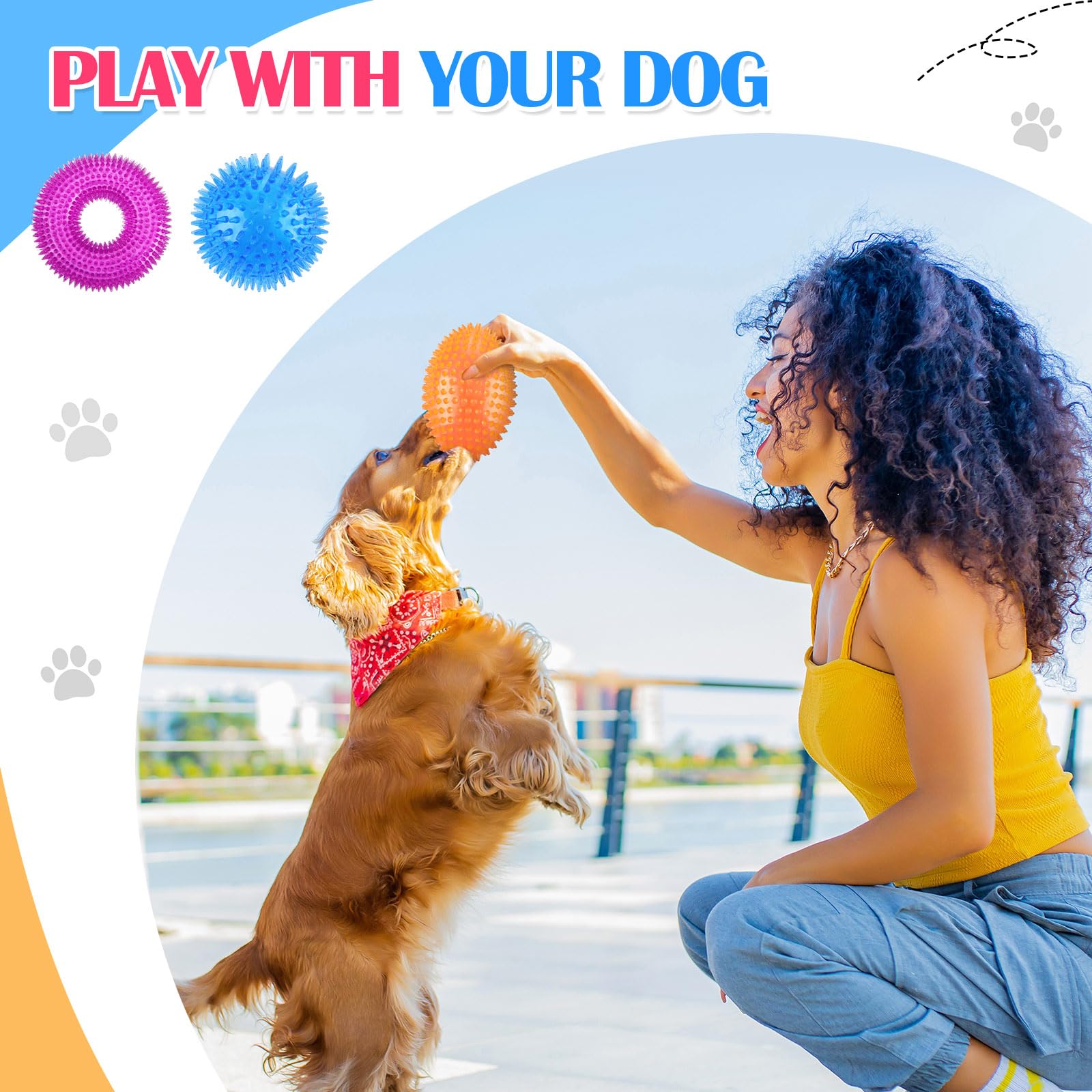 Silipull dog toy pack medium to large dogs promotes safe active play