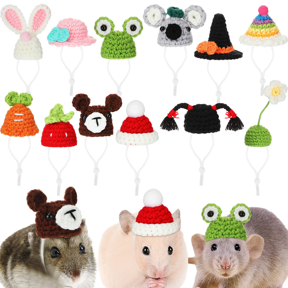 Silkfly mini hamster hat bear style for adorable pet photos and playful poses