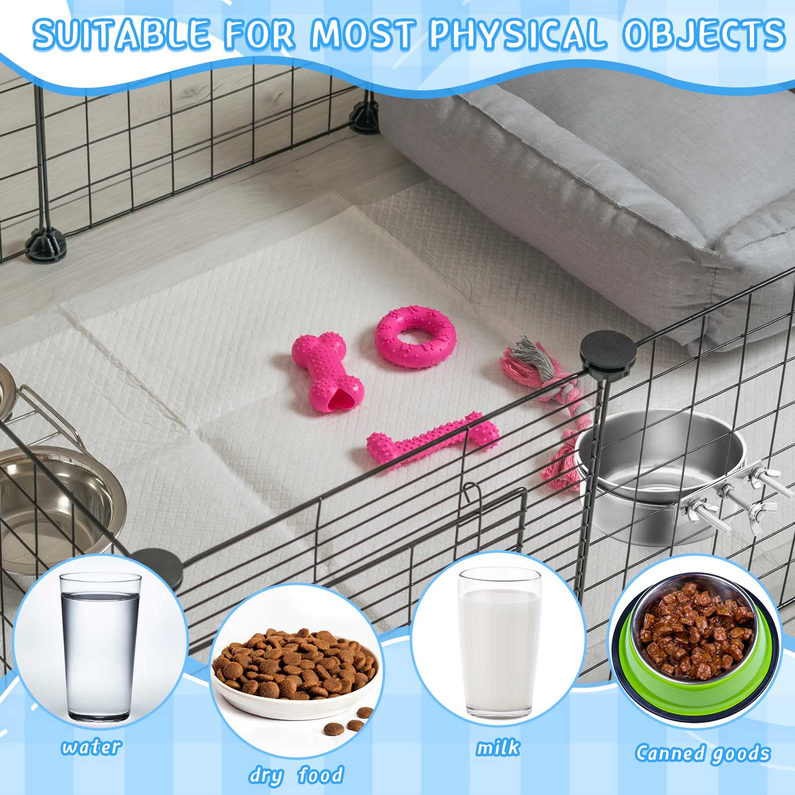 Silkfly non-spill crate bowl clamp design prevents spills during movement.