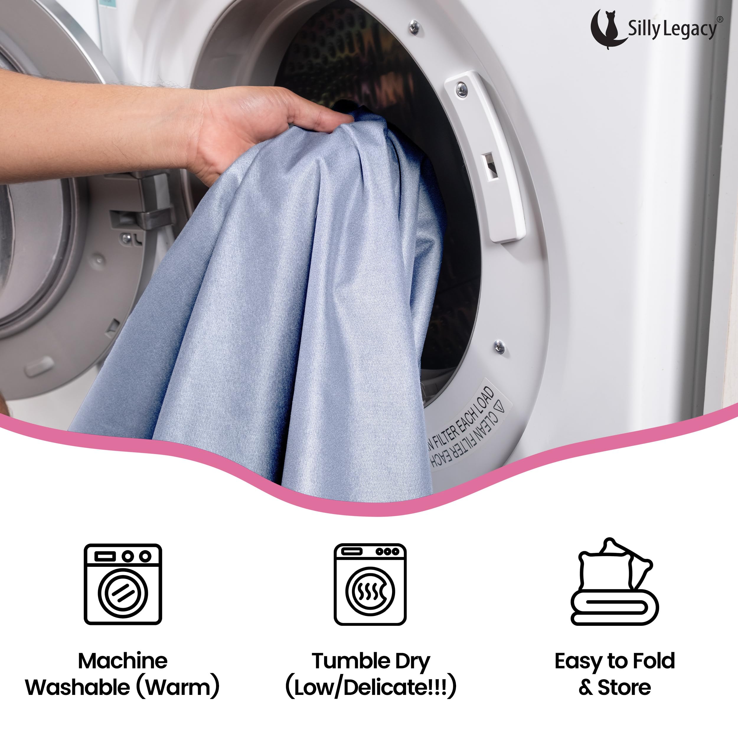 Silly Legacy breathable waterproof fabric allows airflow while blocking moisture.