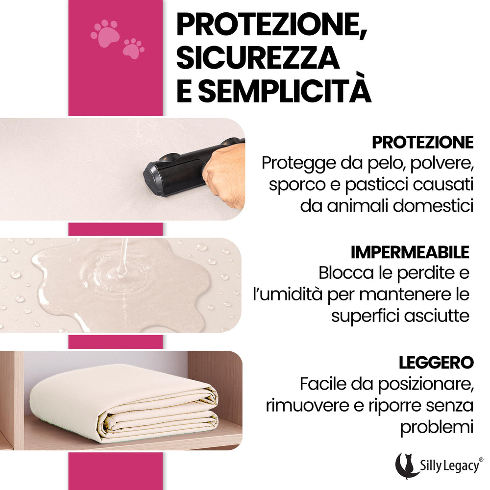 SILLY LEGACY breathable waterproof fabric protecting bedding while allowing airflow