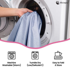 Silly Legacy breathable waterproof fabric allows airflow while blocking moisture.