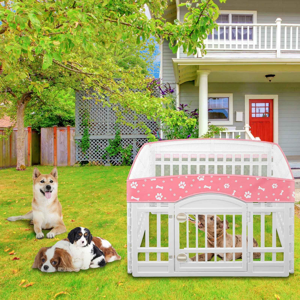 SilTriangle cover-only lid for playpen; fence not included.