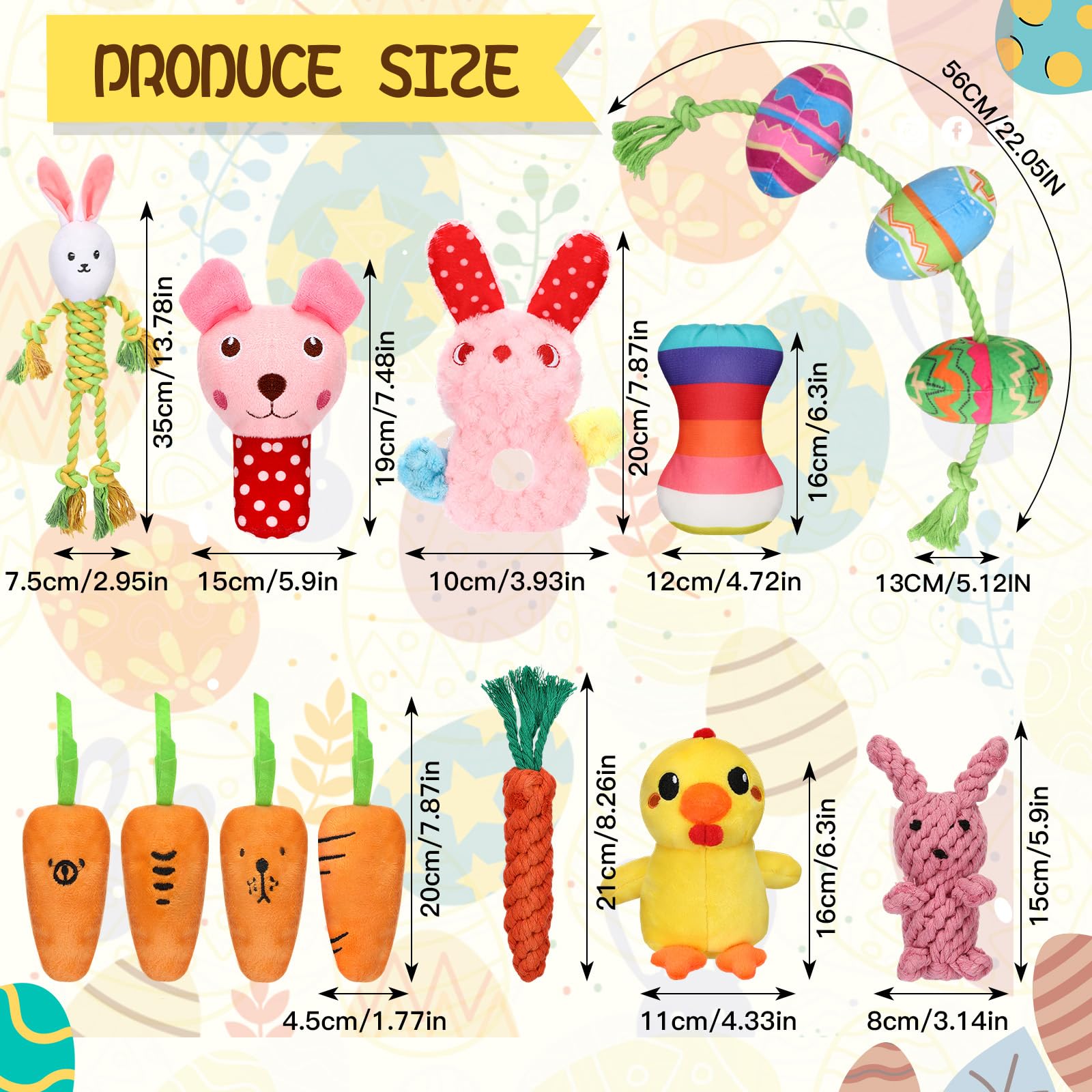 SilTriangle Easter bunny plush toy adds festive appeal during Easter photos