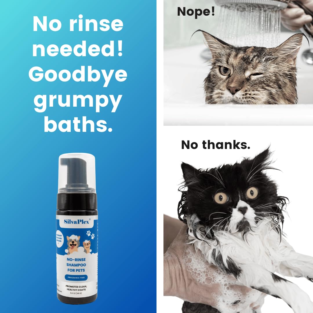 SILVAPLEX No Rinse Foam made in USA with veterinarian backed quality