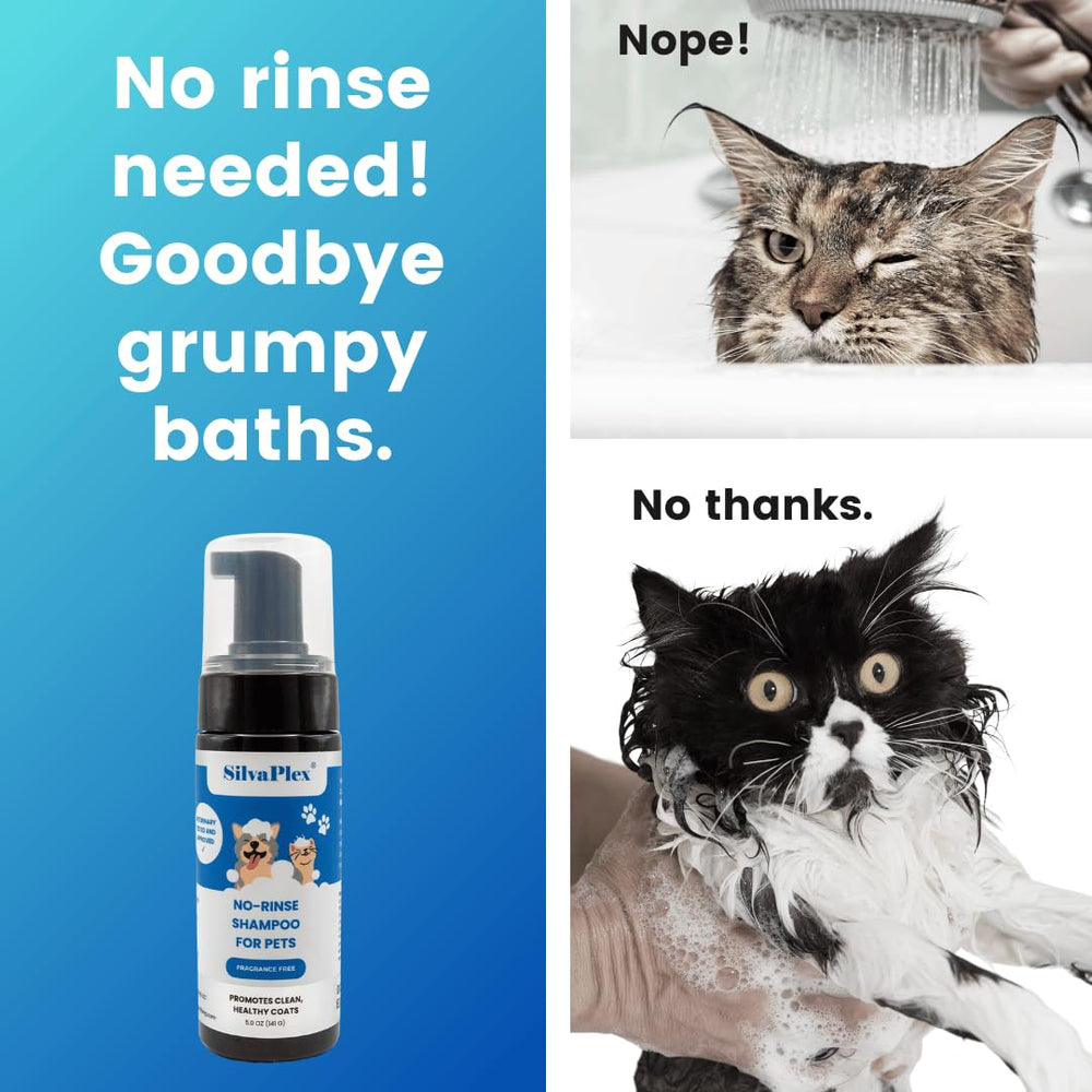 SILVAPLEX No Rinse Foam made in USA with veterinarian backed quality