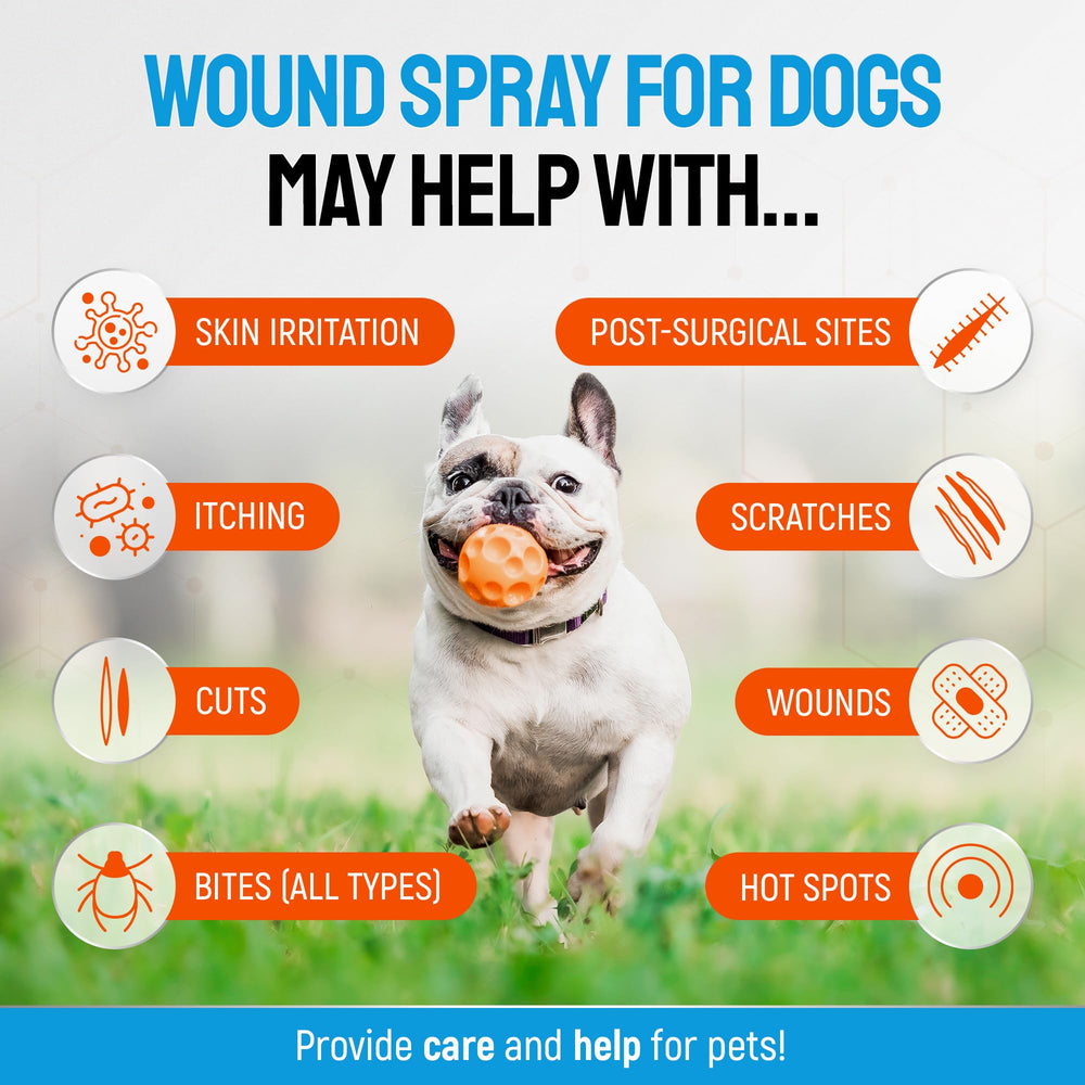 SILVER GRADE spray-action demonstrates easy application for rashes and hot spots.
