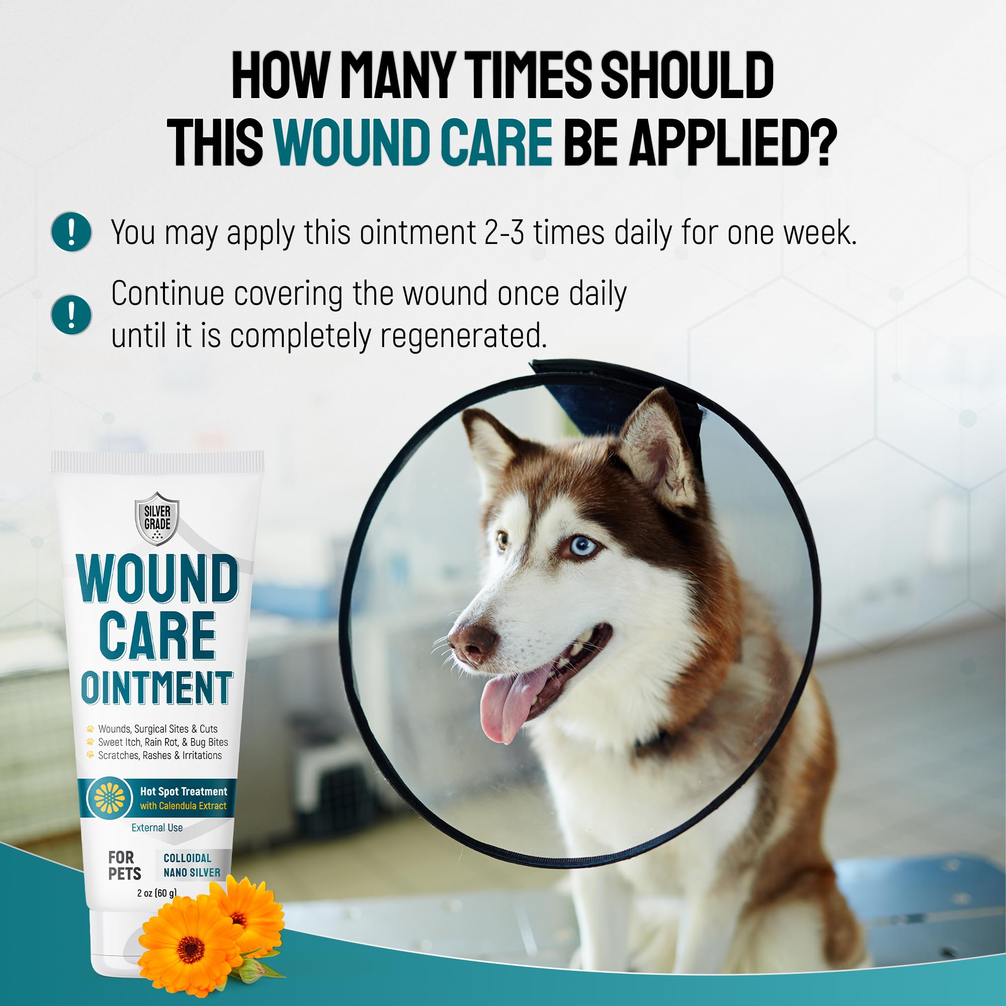 SILVER GRADE non-sting formula remains safe if licked by pets