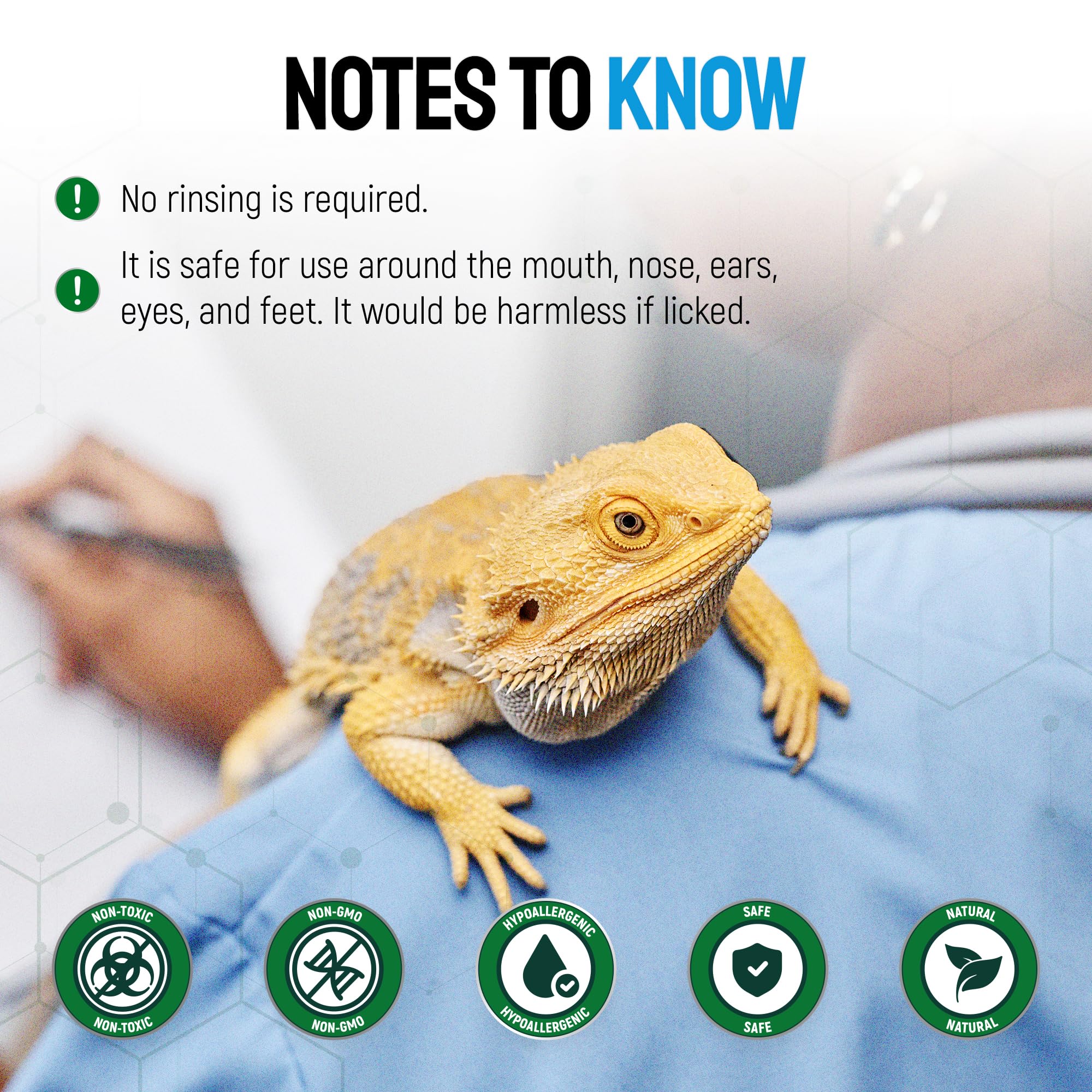 Travel-friendly SILVER GRADE Reptile Wound Care Spray
